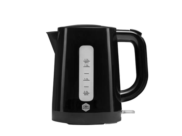 OBH Nordica Daybreak electric kettle 1.7 L 2200 W Black