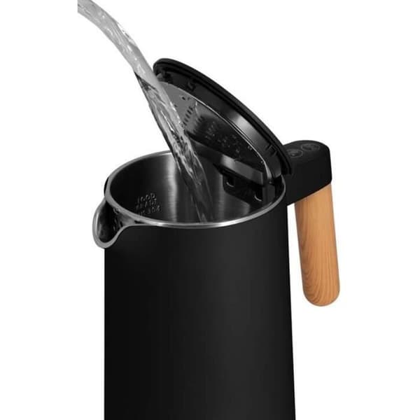 Concept RK3301 vattenkokare - Temperaturkontroll - 1,5L - Svart - Anti-kalk