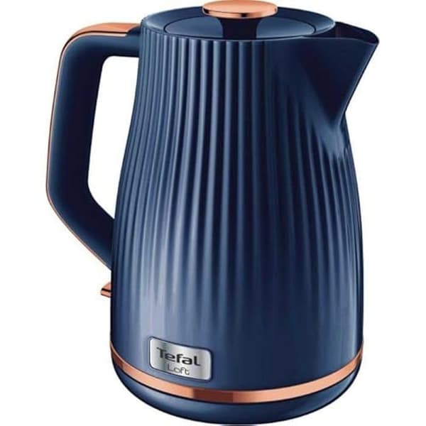 Elektrisk vattenkokare - TEFAL - Loft KO251430 - 1,7 L - 2200 Watt - Blå