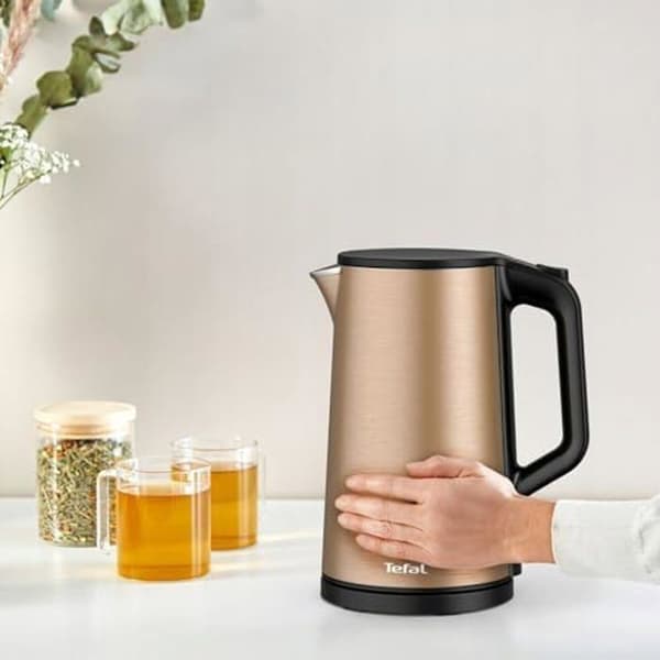 Vattenkokare - TEFAL - KI583C - Koppar - 2000 W - 1,5 L - Trådlös hällning