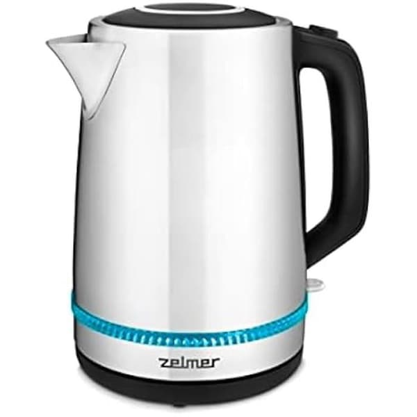 Vattenkokare - ZELMER - ZCK7921 - 1,7 L - 2200 Watt - Sladdlös och 360° bas