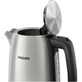Miniatyrbild 3 av 6: PHILIPS Viva HD9351/90 vattenkokare - 2200W - 1,7L - Rostfritt stål - Snabbkokning