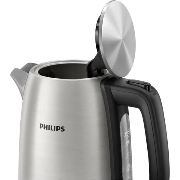 PHILIPS Viva HD9351/90 vattenkokare - 2200W - 1,7L - Rostfritt stål - Snabbkokning