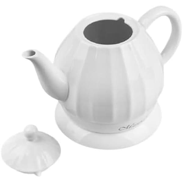 Maestro Vattenkokare 1,2L 1200W Vit Keramisk Vattenkokare