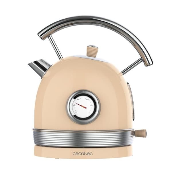Cecotec Vattenkokare Thermosense 420 Vintage Ljusbeige
