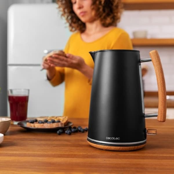 Cecotec Kettle ThermoSense 400 Black Woody