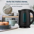 Miniatyrbild 5 av 5: Cecotec Thermosense 180 svart vattenkokare