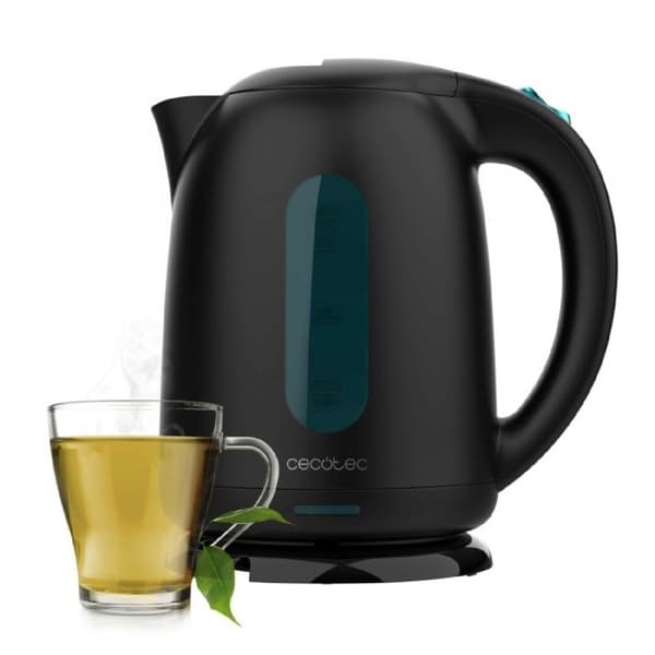 Cecotec Thermosense 180 svart vattenkokare