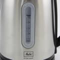 Miniatyrbild 4 av 4: Melitta Prima Aqua Kettle 1,7 L - Rostfritt stål och svart - 360° bas - Vattennivåindikator
