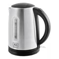 Miniatyrbild 1 av 4: Melitta Prima Aqua Kettle 1,7 L - Rostfritt stål och svart - 360° bas - Vattennivåindikator