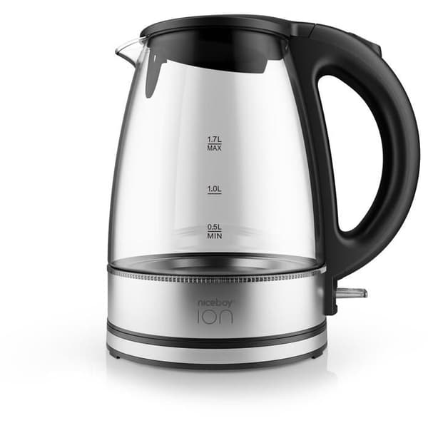 Niceboy ION Kettle K1 Crystal Glass Noir