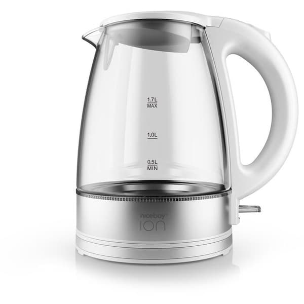 Niceboy ION Kettle K1 Kristallglas Vit