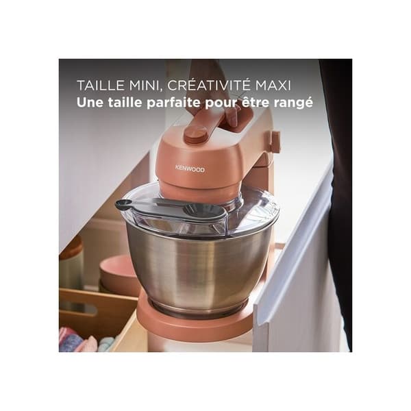 Robotpatissier Kenwood GO KZM35.000RD 800W Metall - Persika