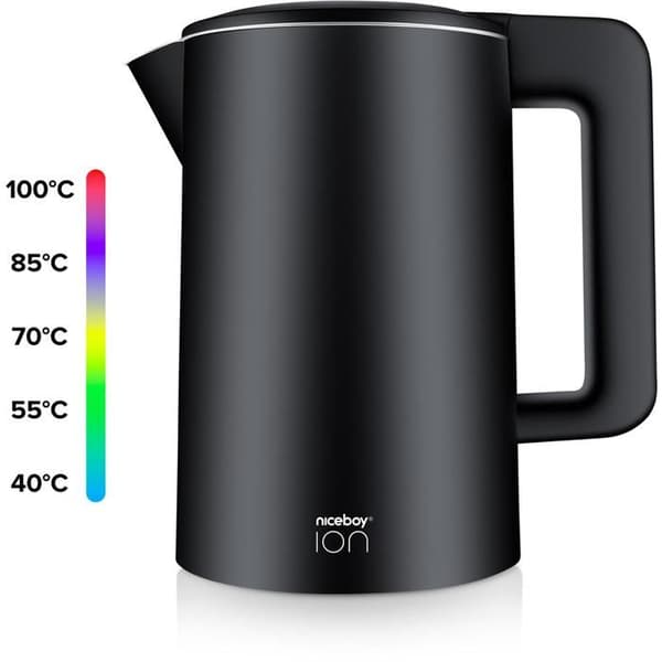 Bouilloire Niceboy ION ThermoKettle TK5 Onyx svart