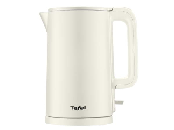 Tefal Thermo Protect KO140AE0, 1,5 l, 1500 W, Hvit, Plast, Trådløs, Funksjon til å holde varmen