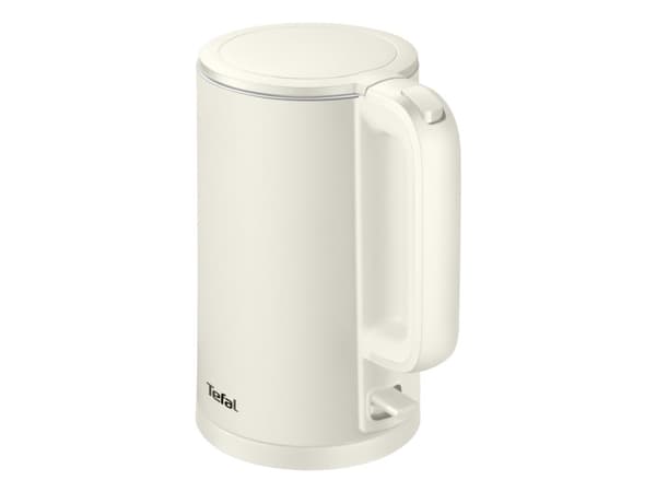 Tefal Thermo Protect KO140AE0, 1,5 l, 1500 W, Hvit, Plast, Trådløs, Funksjon til å holde varmen