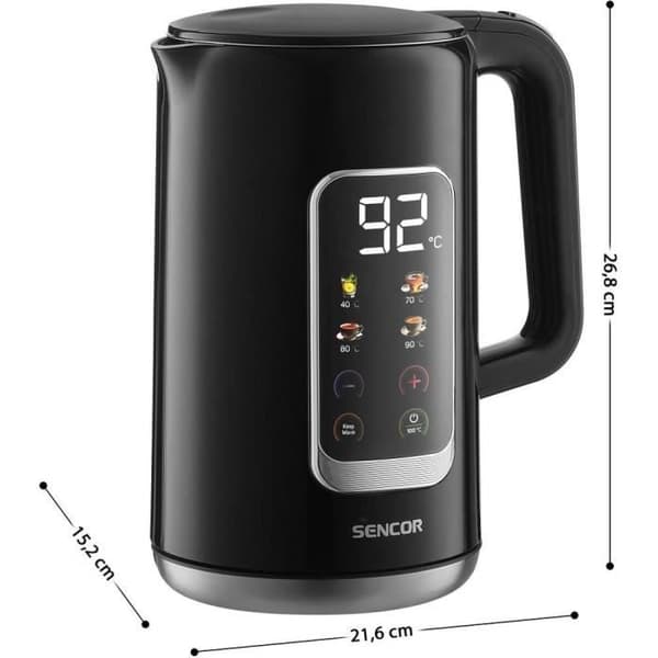 Elhissande kaffekanna - Sencor - SWK 0951BK