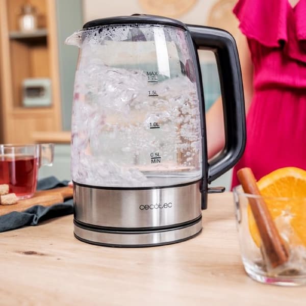 Cecotec Vattenkokare ThermoSense 340 Clear