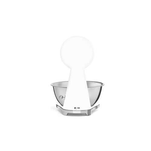 Köksvåg - SMEG - KSF01WHWW - Rostfritt stål - 5 kg - USB-kabel