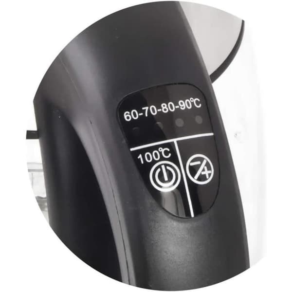 Elkanna - Esperanza - SEINE - 1,7 L - Svart - LED och temperaturregulator