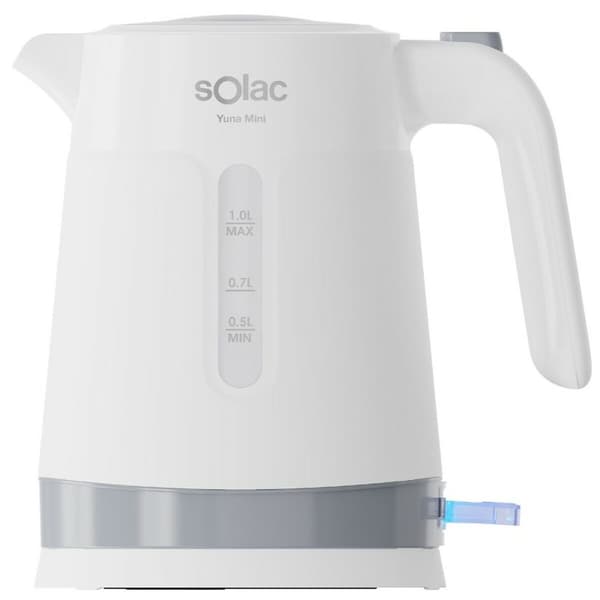 Vattenkokare Solac KT5852 Rostfritt stål Plast 2200 W 1 L