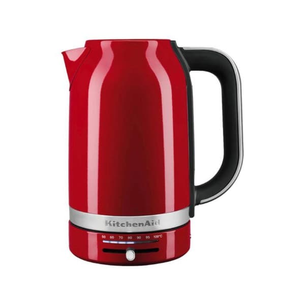 Vattenkokare - KITCHENAID - 5KEK1701EER - Kapacitet 1,7L - Variabel temperaturkontroll - Röd