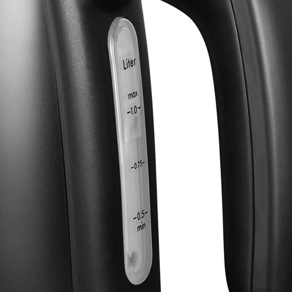 Vattenkokare Melitta PRIME AQUA MINI BLACK EDITION 1 Svart Rostfritt stål plástico,acero inoxidable 2200 W 1,7 L