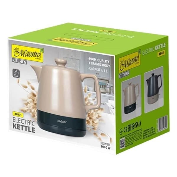 Vattenkokare - MAESTRO - MR-071 - Beige