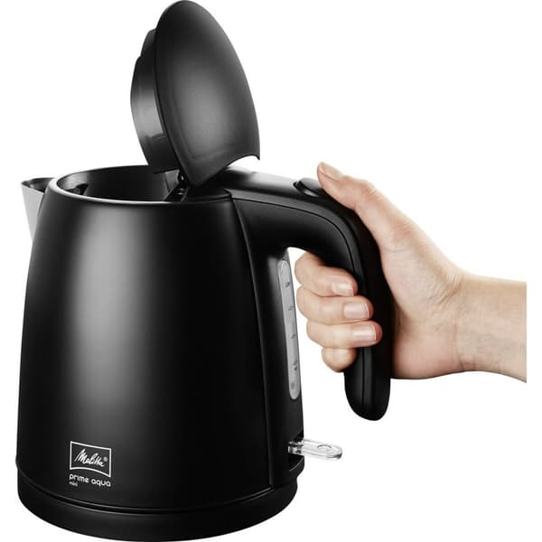 Vedenkeitin Melitta PRIME AQUA MINI BLACK EDITION 1 Musta Ruostumaton teräs plástico,acero inoxidable 2200 W 1,7 L