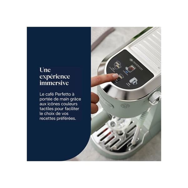 Expresso Delonghi Dedica Duo EC890.GR Vert