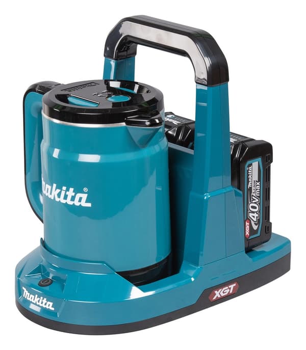 Makita KT001GZ elkedel 0,8 L Sort, Blå