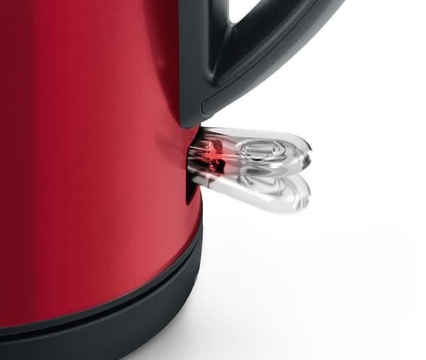 Bosch TWK3P424 vattenkokare 1,7 L 2400 W Grå, Röd
