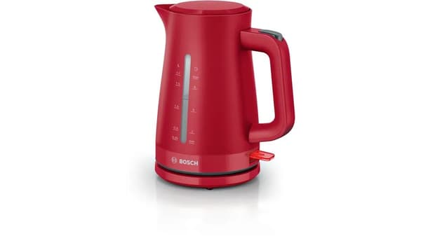 Bosch TWK3M124 elkedel 1,7 L 2400 W Rød