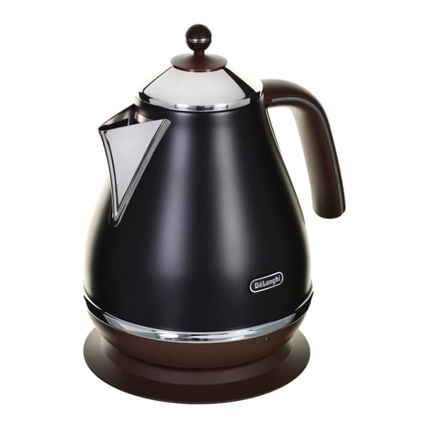 DeLonghi KBOV 2001.BK elkedel 1,7 L Sort, Brun 2000 W