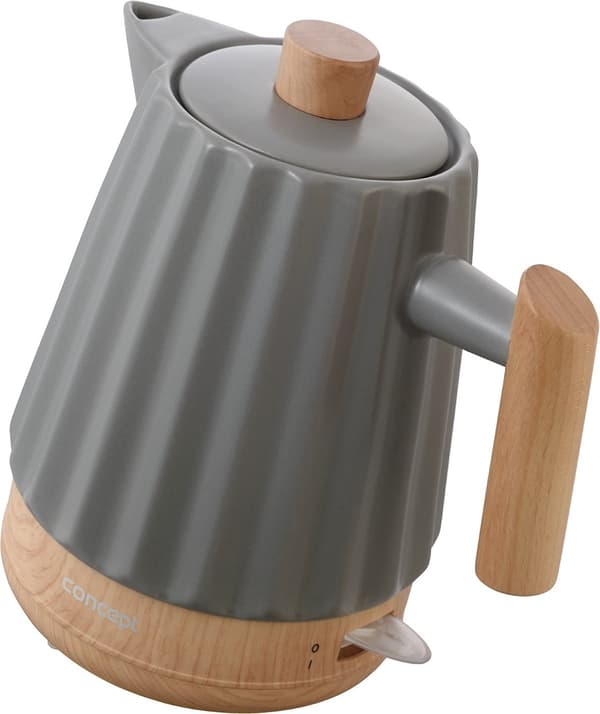Concept RK0092 Keramisk vattenkokare 1,5 l Mörkgrå