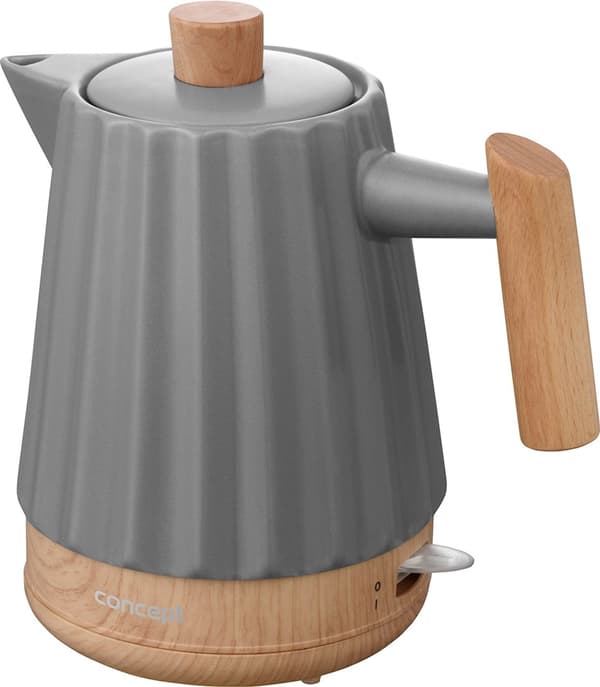 Concept RK0092 Keramisk vattenkokare 1,5 l Mörkgrå