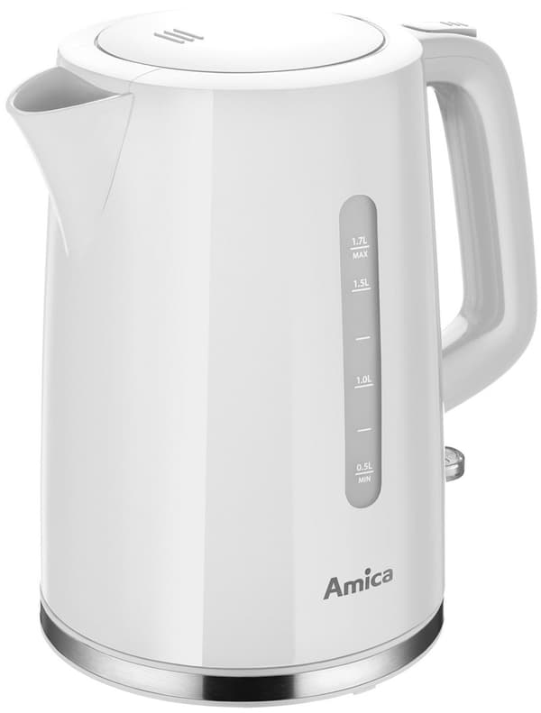 Amica KF1011 elkedel 1,7 L 2150 W Hvid
