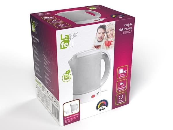 LAFE CEG-010.1 vattenkokare 0,6 l 650 W