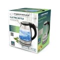 Miniatyrbillede 5 af 6: Kedel Esperanza EKK012 Sort Glas Plastik 2200 W 1,7 L