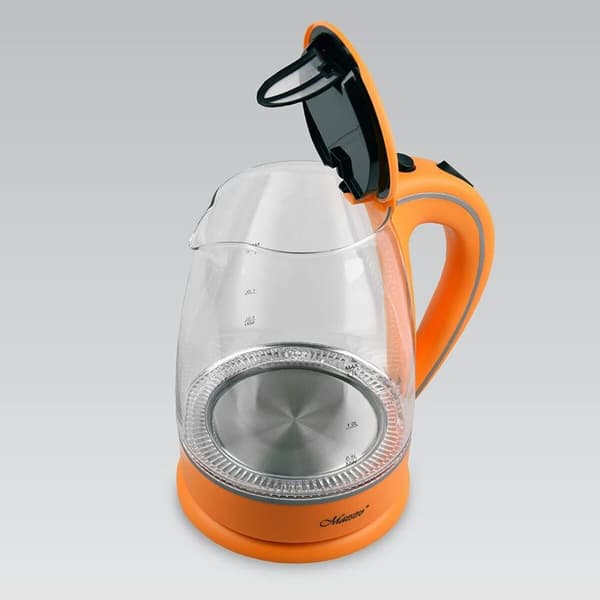 Vattenkokare Feel Maestro MR-064 Orange Transparent Glas 2000 W 1,7 L