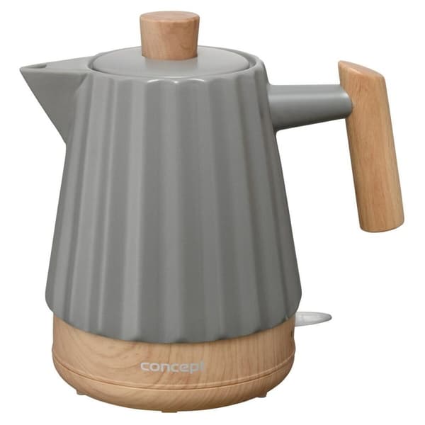 Vattenkokare Concept RK0092 Mörkgrå Keramisk 1500 W 1,5 L
