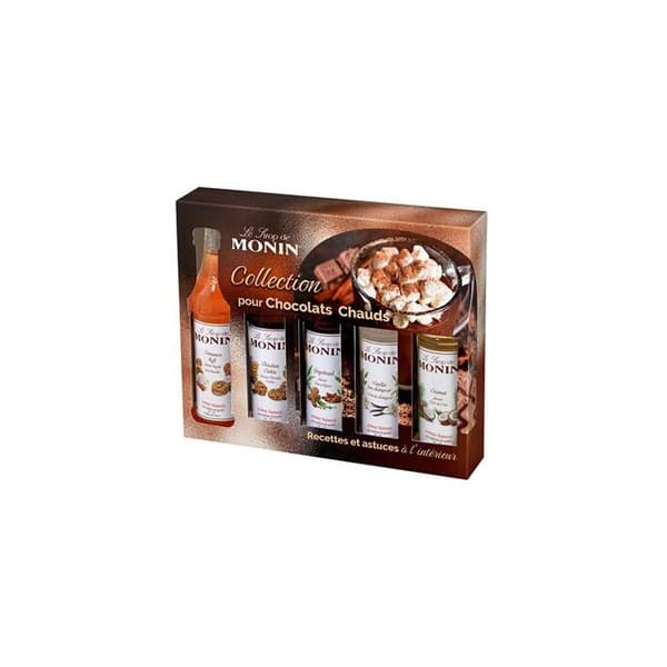Sirop och koncentrat Monin Chokladkorp 5*5 cl för goda drycker