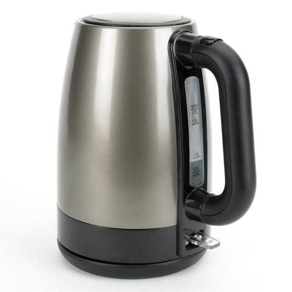 BLACK+DECKER Vannkoker 2200W 1,7L Børstet Rustfritt Stål