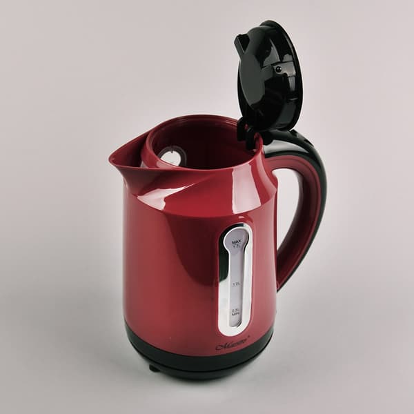 MAESTRO MR-041 (MR-041-RED) vattenkokare 1,7 L 2000 W Svart, Röd