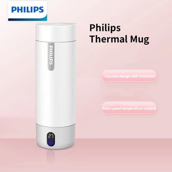 Philips AWP2799 bærbar elkedelflaske – 350 ml vakuumisoleret rejsetermokande