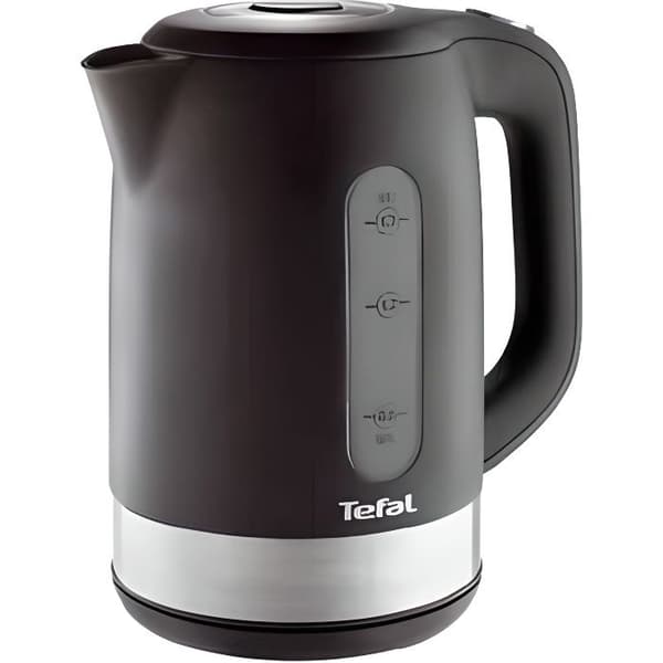 Vattenkokare - TEFAL - KO330815 - 1,7 L - Anti-kalkfilter - Mattsvart