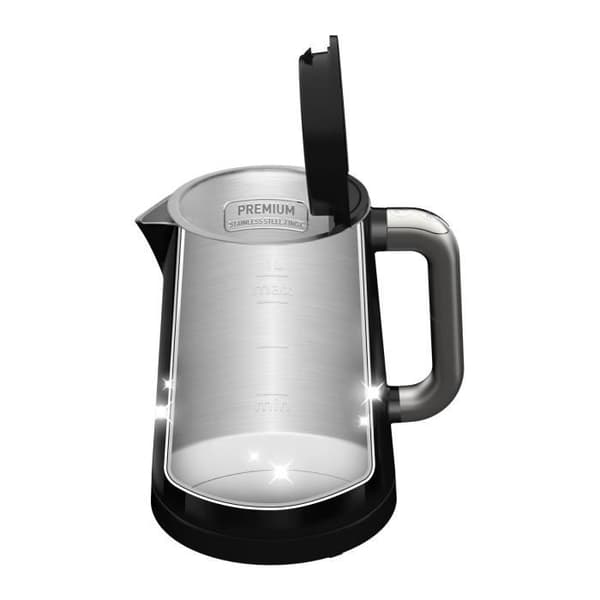TEFAL KO854830 1 L vattenkokare, inredning i rostfritt stål, 5 temperaturinställningar, 30 min varmhållning