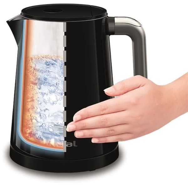 TEFAL KO854830 1 L vattenkokare, inredning i rostfritt stål, 5 temperaturinställningar, 30 min varmhållning
