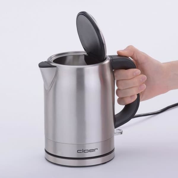 Vattenkokare - CLOER 4519 - 2200 W - 1 L - INOX - 360° Base - Anti-kalk