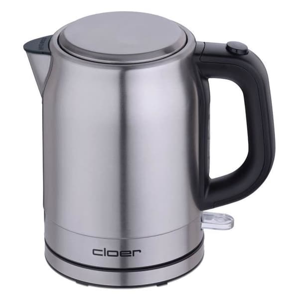 Vattenkokare - CLOER 4519 - 2200 W - 1 L - INOX - 360° Base - Anti-kalk